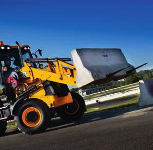 Sweeper Collector For highly effective cleaning of your job site JCB offer a range of four sweeper collectors to suit all sizes of Backhoe Loaders to further increase the versatility of the machines.