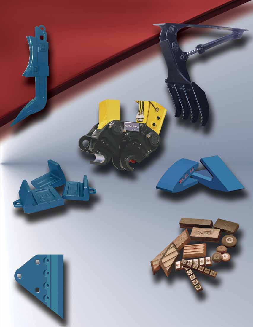 BUCKET PROTECTION & ACCESSORIES BOX RIPPERS Break up dense material without removing your excavator bucket.