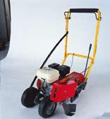 hp, Up to approx. 60 mm 12 turnable blades ca 65 kg Honda GX 270 OHV, 9 hp, Up to approx. 75 mm 20 turnable blades ca 90 kg Briggs & Stratton Vanguard Twin OHV, 18 hp Up to approx.
