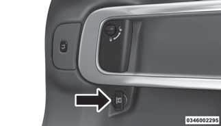 The rear power outlet is located in the left rear cargo area.