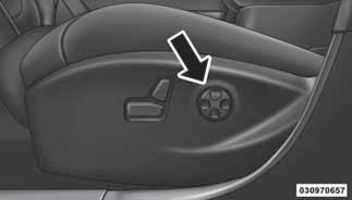 Power Seat Switch Reclining The Seatback Forward Or Rearward The seatback can be reclined both forward and rearward. Push the seat recliner switch forward or rearward.