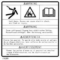 Safety Information G 150 / 180 / 240 1.7 Safety and Warning Labels Ref.