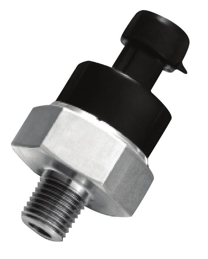 Data Sheet P265 Stainless Steel Pressure Transducer Main Features Pressure Ranges Electrical Connection 0 to 15 up to 0 to 1000 PSI Packard Electric Metri-Pack 150 Series, 12 20 AWG leads Pressure