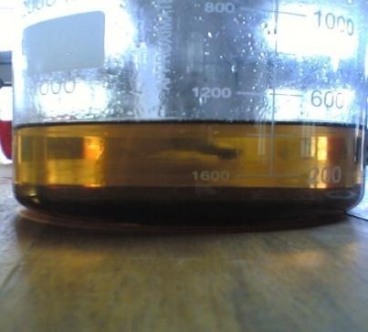 4 Shows the Biodiesel Extracted from Algal Oil Lower Calorific value = 41239 KJ/Kg Density = 844 Kg/m 3 Viscosity =7.65 centistokes (at 30 o c) Flash point =73 0 c Fire point =97 0 c 5.