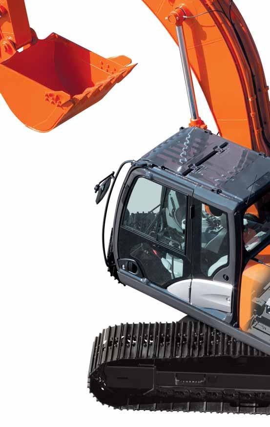 ZH210LC-5 TECHNOLOGY CONTENTS 4-5 Performance Enhanced power, torque and speed ensure the optimum performance of every Hitachi machine.