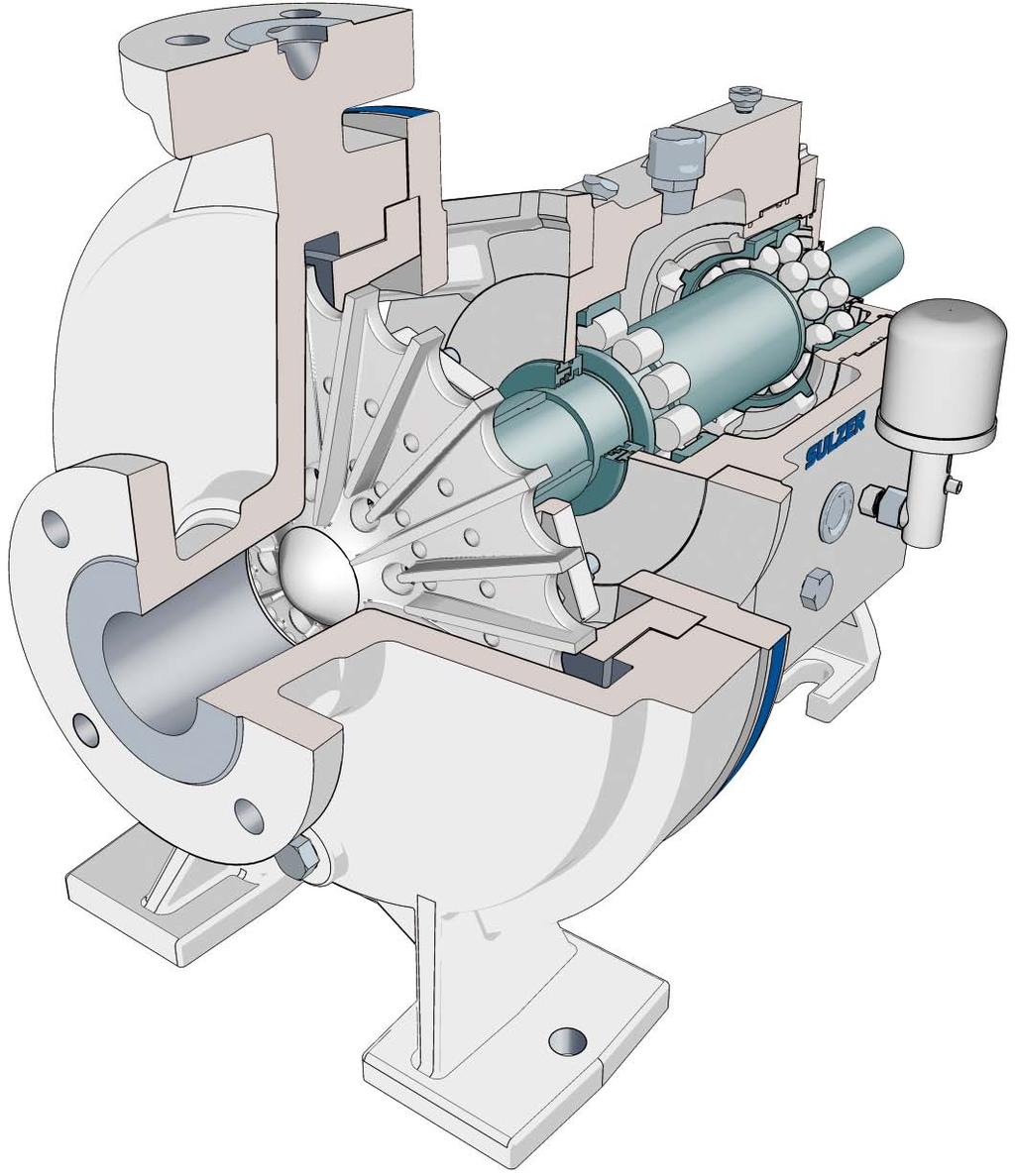 Sulzer CPT-LF Pumps Designed for Your Demanding Low Flow Applications Not all end suction pumps are intended to be run at low flow/high head conditions.