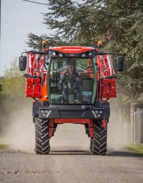 This has made the Horizon a true drivers machine, with the impressive cab layout allowing for long days spraying without excessive fatigue.