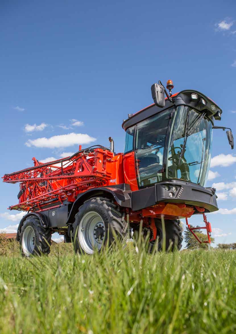 Sands are major exporters of self-propelled sprayers to many parts of the globe.