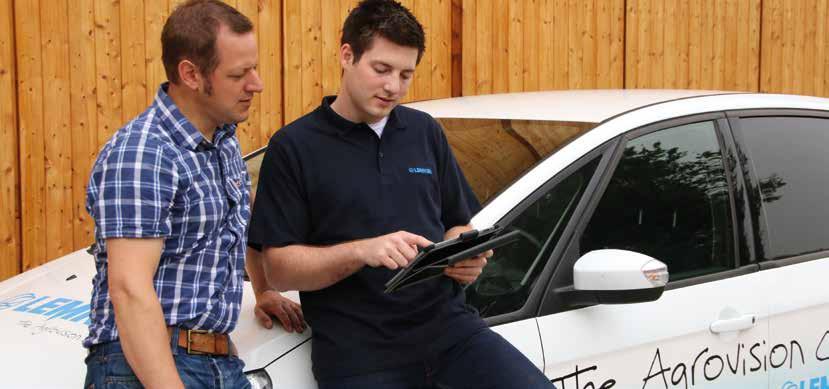 Knowledge from the LEMKEN specialist Well trained customer service technicians are available to farmers, contractors and trade, who are using machinery for the first time, as well as for professional