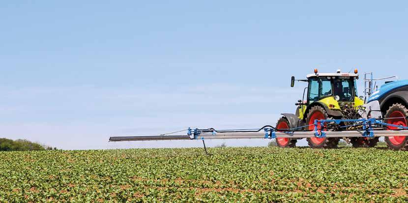 function-driven operating concept: Full sprayer operation is