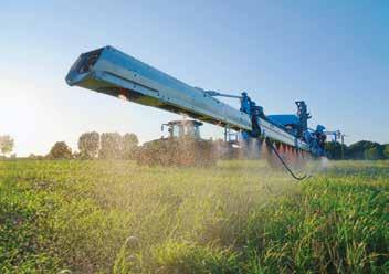 Spraying Agitation Circulation line The standard circulation line in the Vega s boom ensures ultimate precision of application.