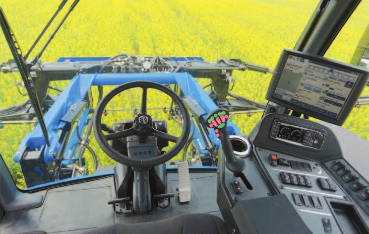 one monitor. The display offers direct USB connectivity for data collection, and can provide summaries for product applied and area worked by farm, by field, by operator, by crop and more. NEW!