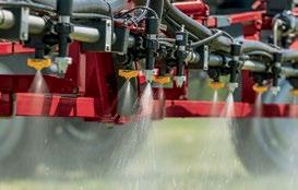 And the optional AIM Command and AIM Command PRO advanced spray systems can maximize your Patriot sprayer s effectiveness by optimizing application rates and droplet sizes in every spraying
