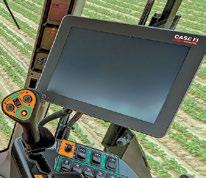 (UNDER ARMREST COVER) C G RIGHT-HAND CONTROL CONSOLE H HYDROSTATIC CONTROL LEVER G A F CASE IH SCS 5000.