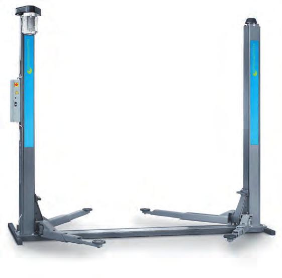 0 t Door guard Reliable, automatic lifting arm locking without gear wheel 3-piece lifting arms at front also suitable for short vehicles Pad height only 100 mm Lifting height: 2005 mm