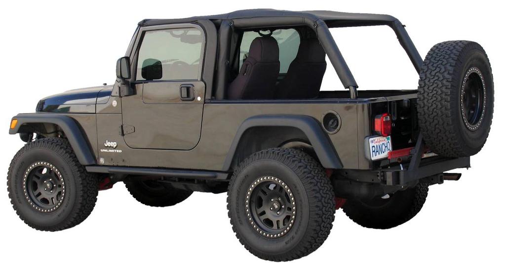 INSTALLATION INSTRUCTIONS 88029 FOR SUSPENSION SYSTEMS RS6503: JEEP WRANGLER (TJ) READ ALL INSTRUCTIONS THOROUGHLY FROM START TO FINISH BEFORE BEGINNING INSTALLATION REV F IMPORTANT NOTES!