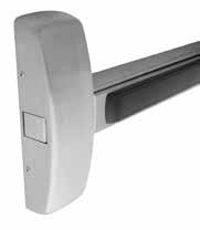 Electric Latch Retraction Option (56-) SARGENT s Electric Latch Retraction exit device is the perfect choice for high traffic egress doors that require access control.