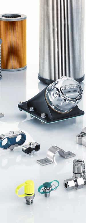 manufacturers with a comprehensive range of ﬂuid technology components, some of which have been