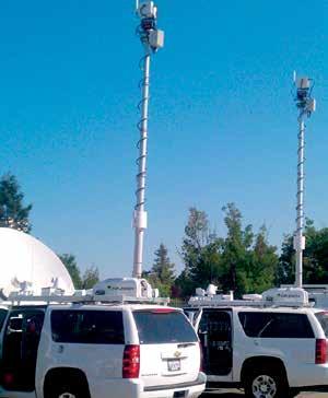 INFLEXION ROOF-MOUNTED TELESCOPING MAST The Will-Burt Company has partnered with the industry leaders in broadcast vehicle integration for over 30 years.