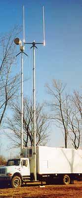 PNEUMATIC LOCKING HD & SHD TELESCOPING MASTS Designed for extended deployment periods.