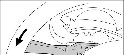 Fig. 37 37. With the steering wheel turned to the right, use a phillips head screwdriver to remove one (1) combination switch mounting screw. Fig. 38 38.