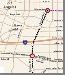 Crenshaw/Expo Direct connection to Expo Line Impacts to intersection at
