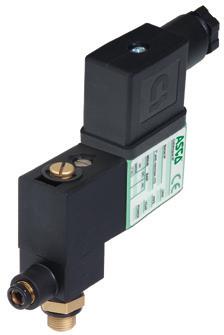 DIRECT OPERATED SOLENOID PILOT VALVES Product Index ports/positions Function pipe connections * - instant fittings