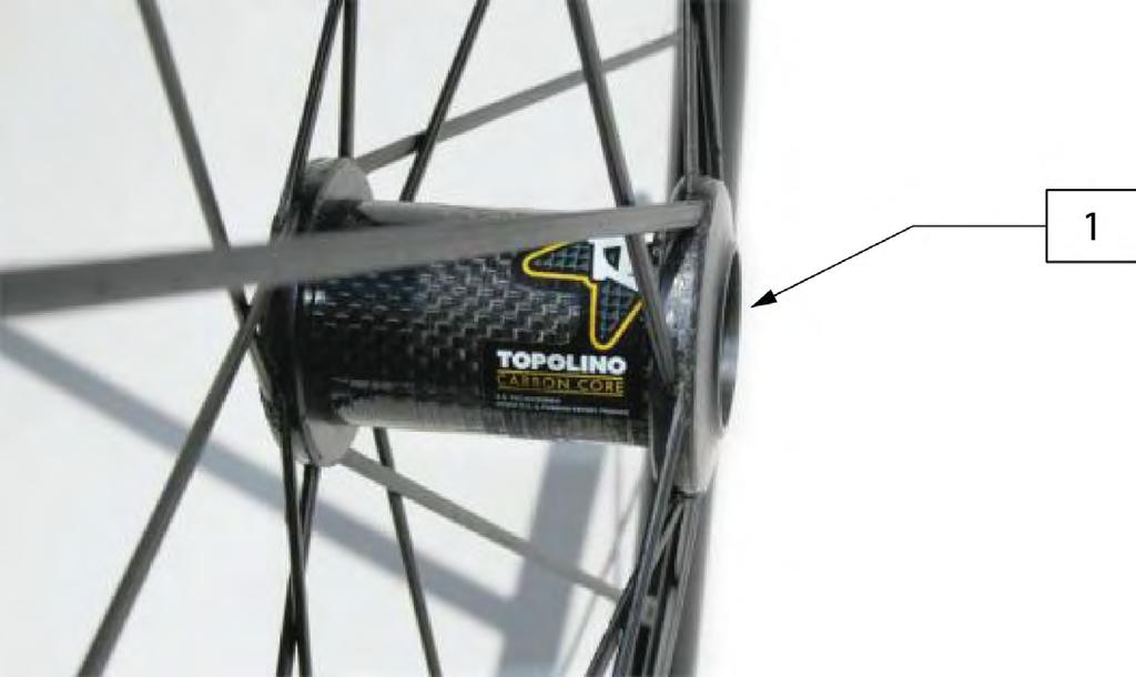 TOPOLINO (07/2017) Note: This Wheel utilizes Tab Mount Handrims Note: This is a 20 spoke wheel.