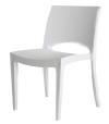 Leather Chair Black Or White 376 H07 Bellissima Chair Black Or
