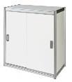 Litres 1,683 H84 Newline Cupboard Supplied with lock H900mm
