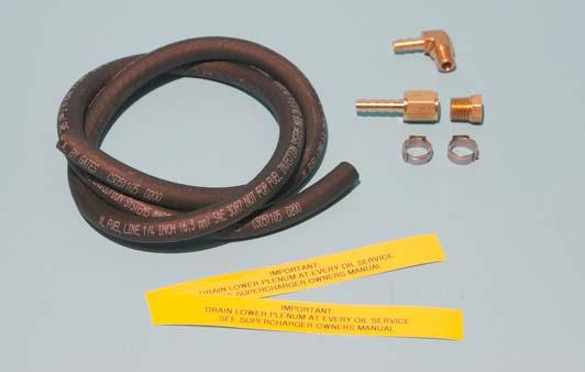73. Here are the manifold drain hose components ready for assembly. 74.