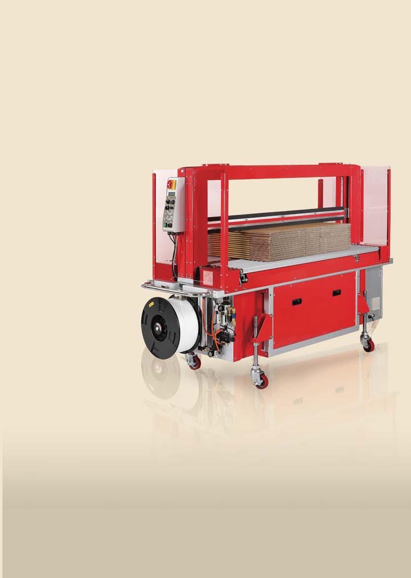 MERCURY TP-702C Corrugated Industry TP-702C series is a high performance strapping machine designed for the corrugated industry.