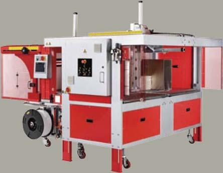 Corrugated 4-Side Bundle Squaring and Strapping System Main Features Designed Specifically for the Corrugated Industry TP-702CQ TP-702CQ is built with TP-702C corrugated strapper combined with the