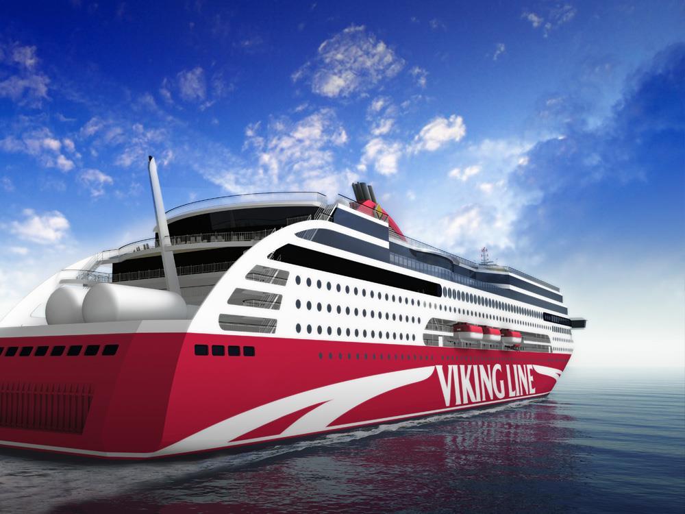 Viking Line 2800 Pax Cruise Ferry The industry's most environmentally sound and energy efficient large passenger vessel to date. Main particulars: Overall length: 214.0 m Breadth, moulded: 31.