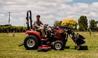 20B/25B BIG PERFORMANCE IN A SMALL PACKAGE With its proven three cylinder, high torque diesel engine and easy to