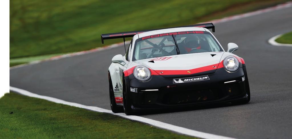 The new fastest one-make car in the UK Introducing the all-new 911 GT3 Cup for Porsche Carrera Cup GB 2018. The new car is faster, more durable, more efficient and even safer than the previous model.