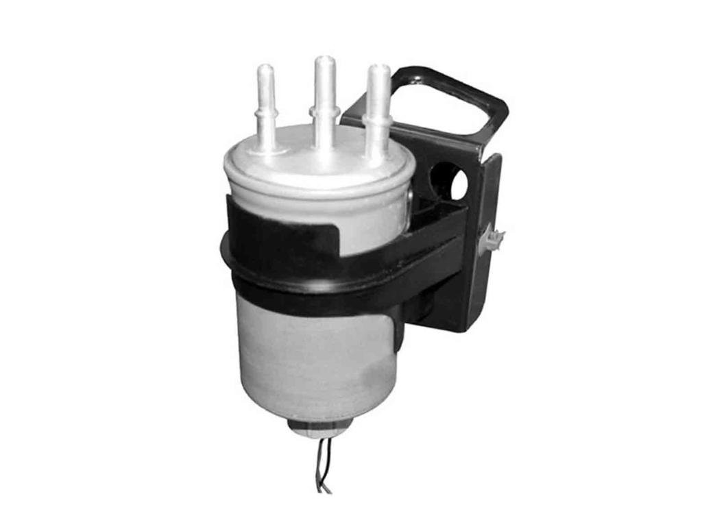 07 41 Fuel Filter Function Foreign materials in fuel can damage the pump components, transfer valve and injectors. Therefore, the high pressure direct injection engine must use fuel filter.