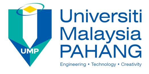 UMP CV Academic Qualifications DR. AHMAD FITRI BIN YUSOP Senior Lecturer Faculty of Mechanical, Universiti Malaysia Pahang, 26600 UMP, Pekan, Pahang, MALAYSIA.