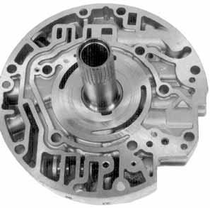 Worn TCC bore = NO LU & converter burn up! To repair bore order P/N 77805-K/contains TCC valve with PTFE seal.