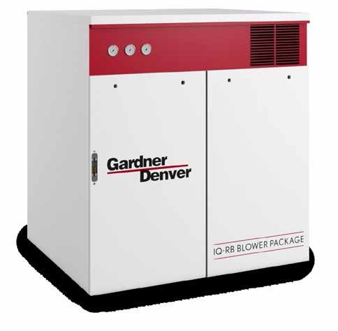 It s all about the IQ-RB Blower Package Features RBS blower (tri-lobe design) Fixed speed Inverter duty motors for VFD capabilities Low cost Mechanical gauges
