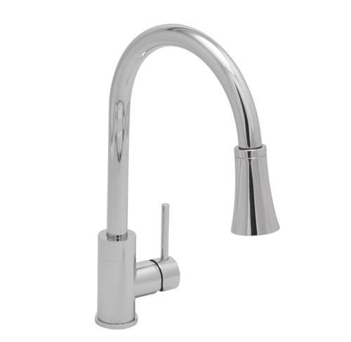 KITCHEN FAUCETS PRE RINSE KITCHEN FAUCET // BASQUE NEW PFXC5012CP Chrome $359.00 PFXC5012BN Brushed Nickel $399.