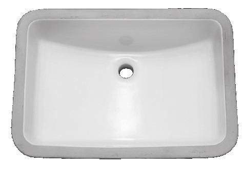 BATHROOM SINKS UNDERMOUNT LAVS 15" x 12" // COMSTOCK SKU White (WH) Biscuit (BS) PF1512U $83.