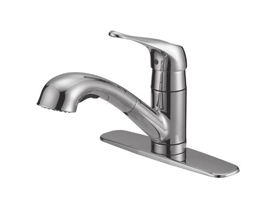 KITCHEN FAUCETS PULL OUT SPRAY KITCHEN FAUCET PFXC6011CP Chrome $265.93 PFXC6011BN Brushed Nickel $302.53 PFXC6011RB Oil Rubbed Bronze $323.