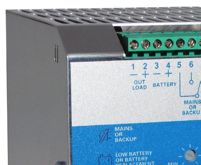 Figure 1: Quick Start Quick Start Guide 1) 2) 3) H E B F C D A G a b j1 j2 c A) AC Input: Wire Input Block (lettered left to right) a) AC Hot 230 VAC: no jumper installed across j1 & j2 AC Hot 115