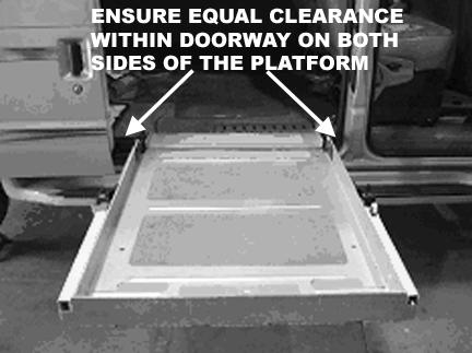 Verify both frame rail dimensions are correct to help verify that the front of the Mark is parallel with the side of the vehicle. These are approximate mounting locations.