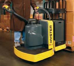 2 THE HYSTER ADVANTAGE PRODUCTIVITY: The Hyster B60Z AC is the simplest way to boost your productivity. It is easy to operate, has minimal service requirements and works smartly.