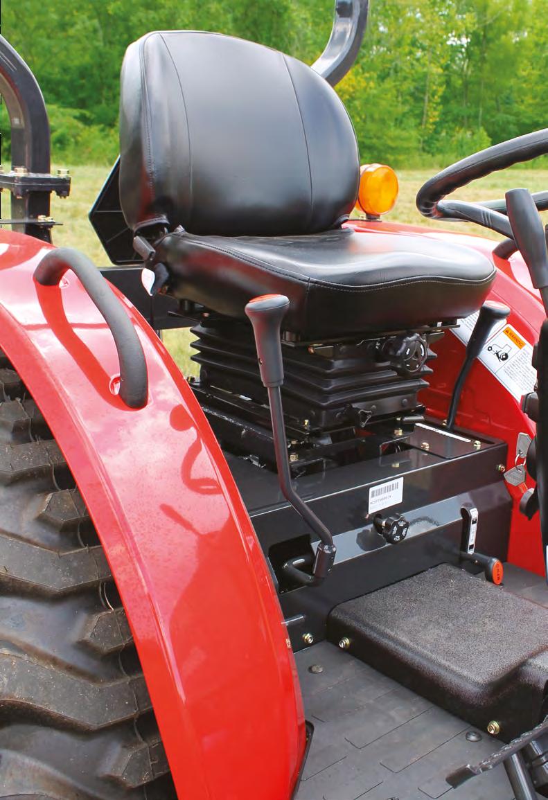 15 SERIES MIDSIZE Features Standard features of the 3015R & H, 3515R & H, 4015R & H and 4815R & H Midsize Series tractors are many of the same features offered on our larger tractors.