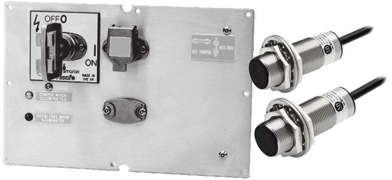 Stopped Motion Units Features: Stopped motion detection NPN and PNP proximity sensors Timed-delay output up to 40 minutes Category 1 stop Replaceable code barrel assembly Optional IP 65 enclosure