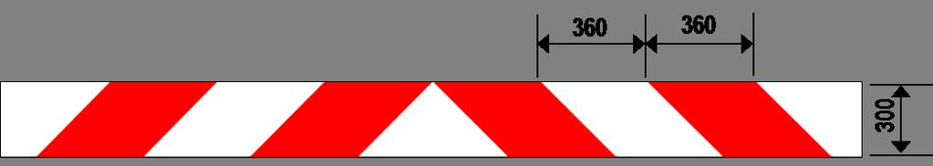 website B9.1.5 Tailboard Added the following: The tailboard below the bottom text panel must be covered with red and white retro-reflective stripes (see the two options below).
