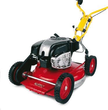 Ecolabelled with the Nordic swan in accordance with SIS environmental labelling standards. Cutting width 42 cm. Cutting height 25-50 mm. Engine Honda GCV 135 cc/4,5 hp. Weight 26 kg. Art. No. 560 186 n ECOLABELLED WITH THE NORDIC SWAN.